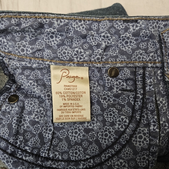 Paige Skyline Skinny Low rise Jeans - Picture 6 of 10